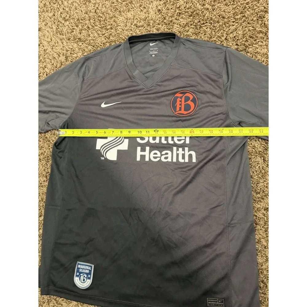 Rare Bay FC 2024 Stadium Secondary Nike 6th Street Inaugural Jersey Mens Sz XL
